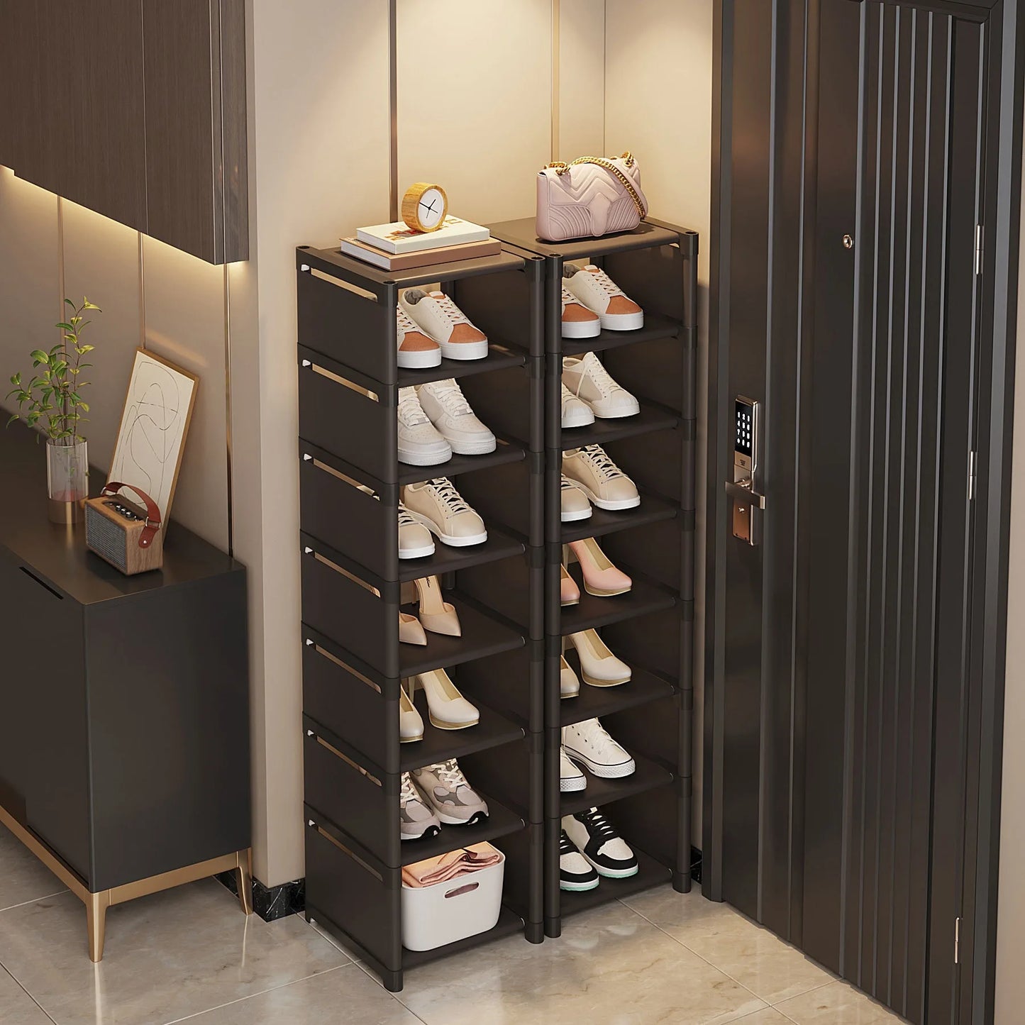 Versatile And Lightweight Multi-Layer Shoe Organizer