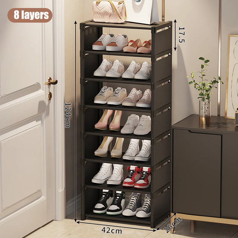 Versatile And Lightweight Multi-Layer Shoe Organizer