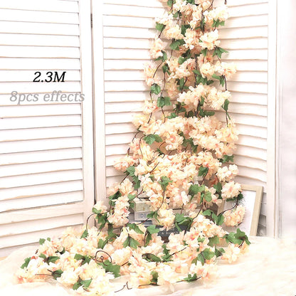 Elegant Artificial Cherry Blossom Vine