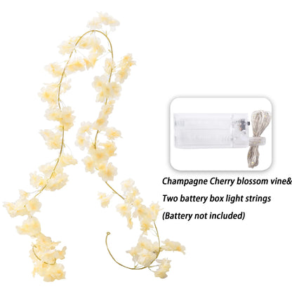 Elegant Artificial Cherry Blossom Vine