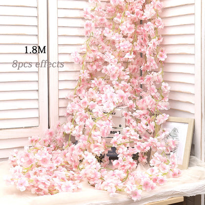 Elegant Artificial Cherry Blossom Vine