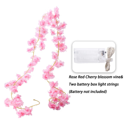 Elegant Artificial Cherry Blossom Vine