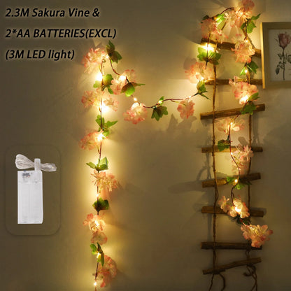 Elegant Artificial Cherry Blossom Vine