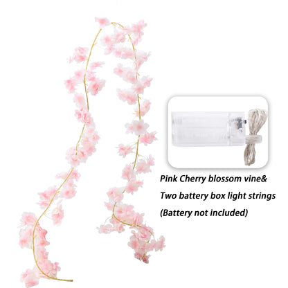 Elegant Artificial Cherry Blossom Vine