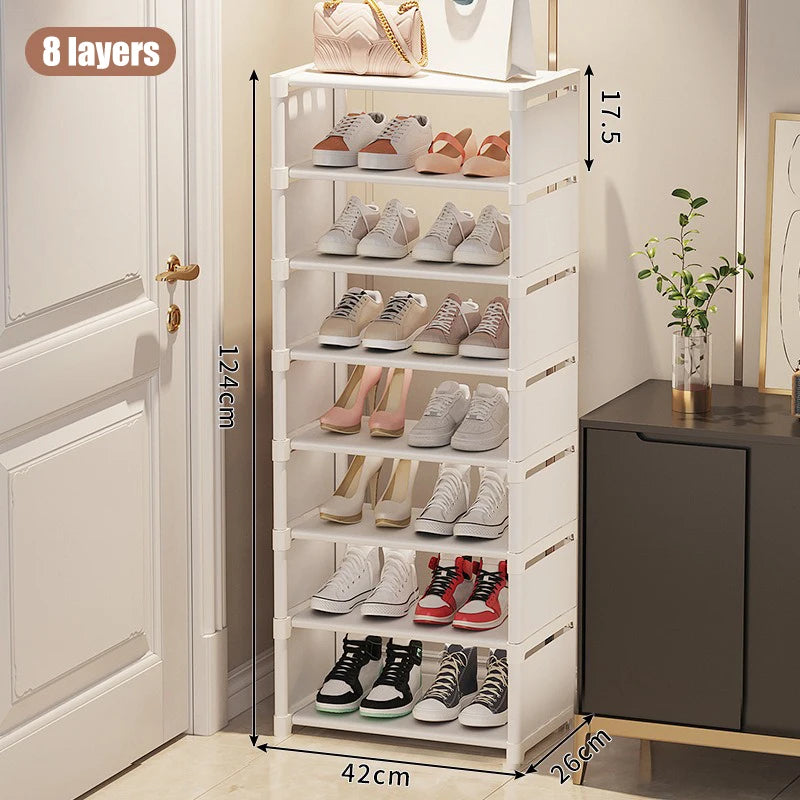 Versatile And Lightweight Multi-Layer Shoe Organizer