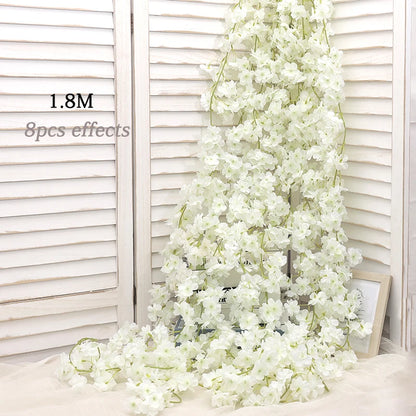 Elegant Artificial Cherry Blossom Vine