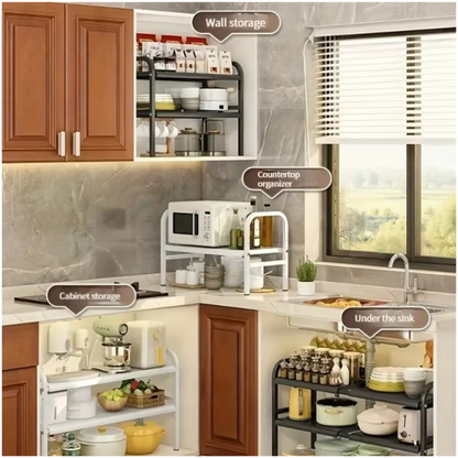 Under Sink Kitchen & Bathroom Organizer