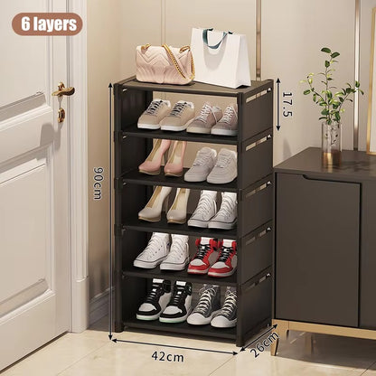 Versatile And Lightweight Multi-Layer Shoe Organizer