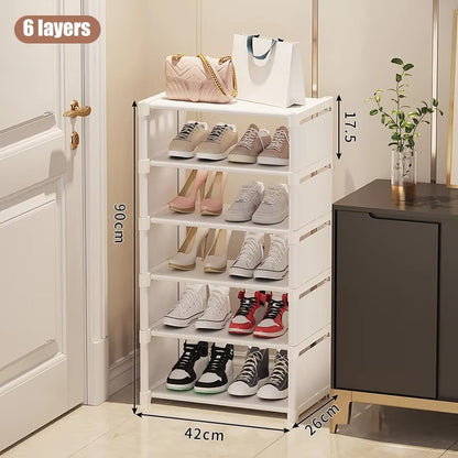 Versatile And Lightweight Multi-Layer Shoe Organizer