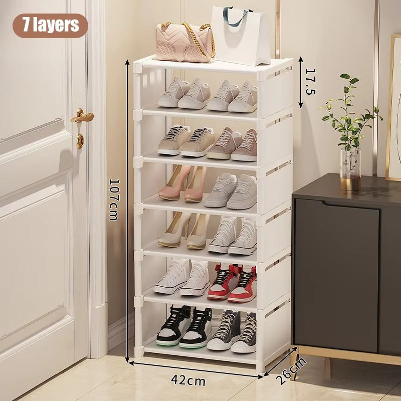 Versatile And Lightweight Multi-Layer Shoe Organizer