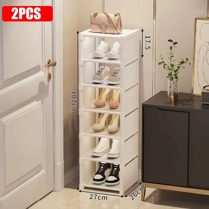 Versatile And Lightweight Multi-Layer Shoe Organizer