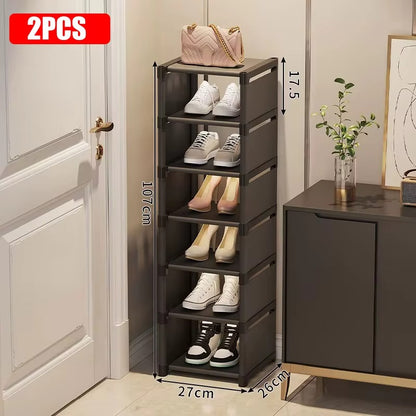 Versatile And Lightweight Multi-Layer Shoe Organizer